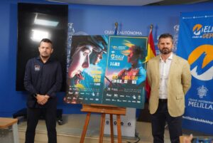 Presentación de campeonatos de ciclismo en Melilla con carteles