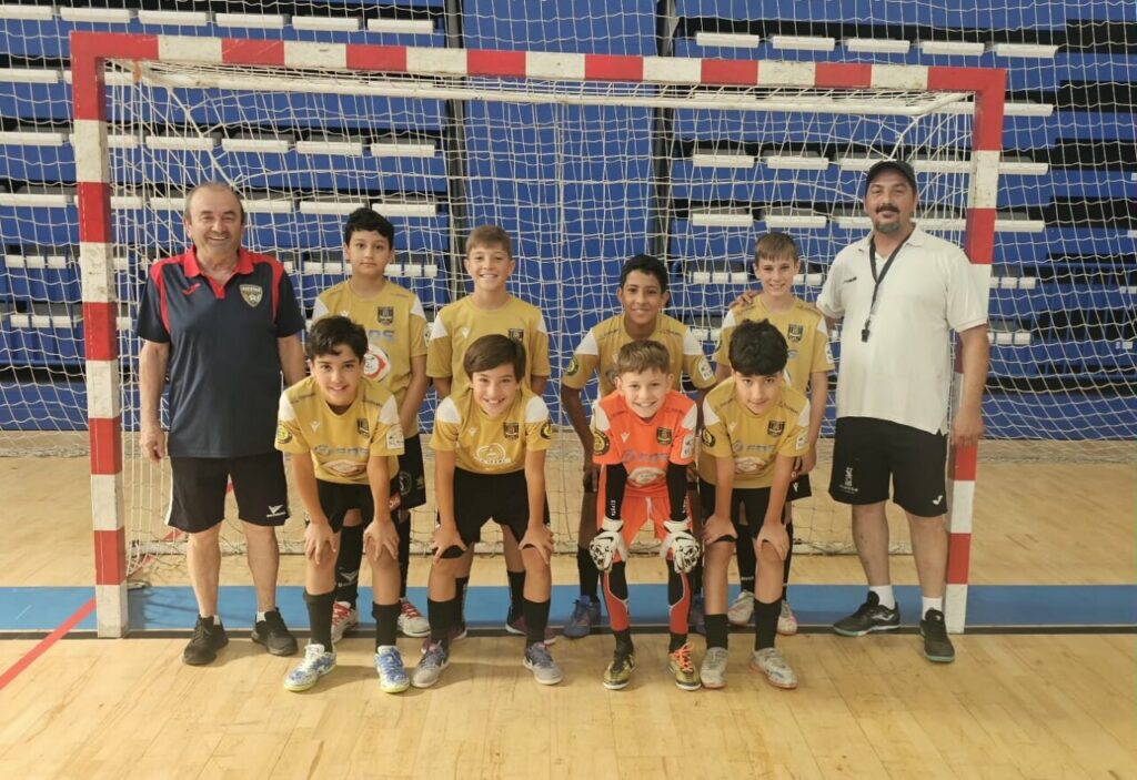 Equipo de fútbol sala Nueva Era-Hipódromo en el Memorial Paquito