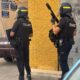 Agentes de la Policía Nacional en un operativo en Melilla