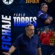 Pablo Torres en el anuncio de su fichaje por el Club Balonmano T-Maravilla