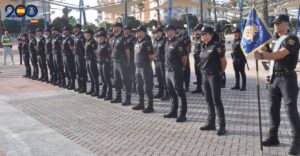 Alumnos de la Policía Nacional en formación en Melilla