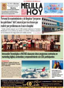 Portada del periódico Melilla Hoy del 2 de julio de 2026