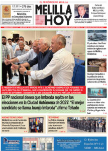 Portada del periódico Melilla Hoy del 22 de julio de 2026