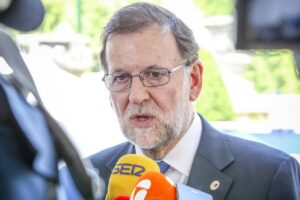 Mariano Rajoy hablando sobre la selección francesa y el Gobierno español