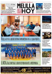 Portada del periódico Melilla Hoy del 18 de agosto de 2026