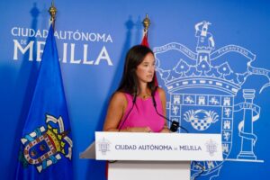 Rueda de prensa sobre becas universitarias en Melilla