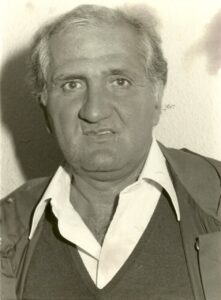 Retrato de Antonio Potous, destacado en el deporte melillense.