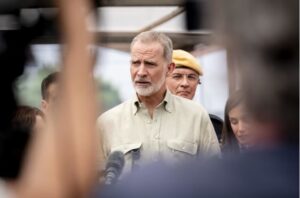 El rey Felipe VI durante un discurso en un evento reciente.