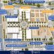 Mapa del recinto ferial de Melilla con accesibilidad y servicios