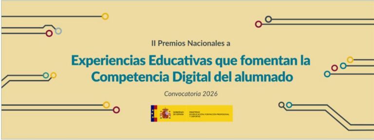 Cartel de los II Premios Nacionales a Experiencias Educativas 2026