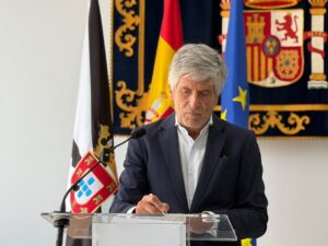 Fernando Grande-Marlaska durante una declaración sobre extradiciones con Marruecos