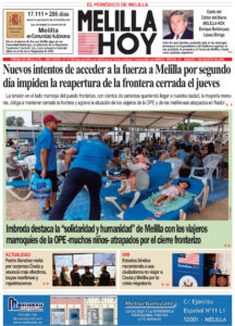 Portada del periódico Melilla Hoy del 1 de agosto de 2026