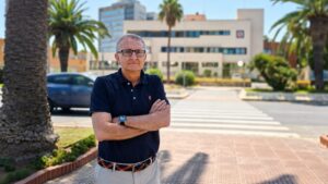 Tasende frente a la Delegación del Gobierno en Melilla
