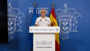 Rueda de prensa de Vox en Melilla sobre crisis migratoria