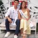 Alejandra y Adam posando como Miss y Míster Melilla 2026