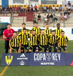 Equipo de fútbol Atlético Melilla en la Copa del Rey