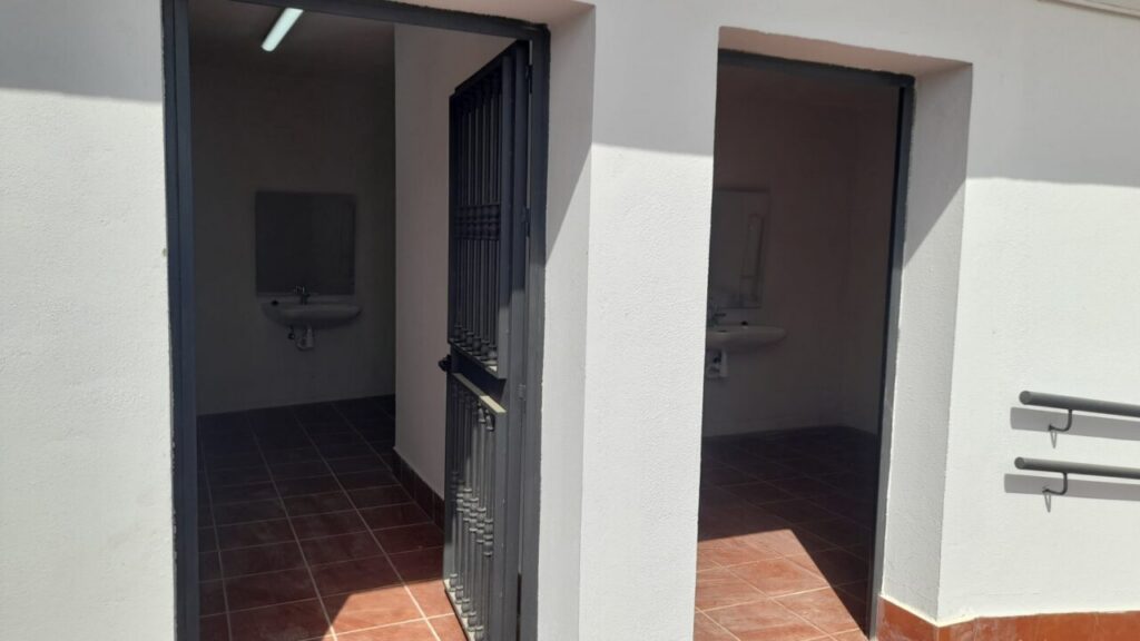 Instalaciones rehabilitadas del cementerio hebreo en Melilla