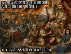 Ilustración sobre la defensa de Melilla y el sentimiento español