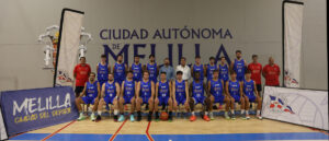 Fotografía oficial del equipo del Real Club Marítimo de Melilla en su temporada 2023.