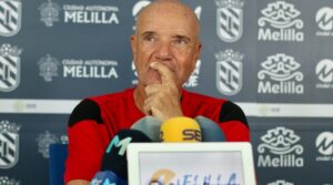 Miguel Rivera durante una rueda de prensa sobre la Copa Federación.