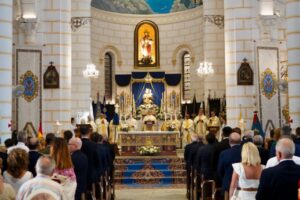 Ceremonia religiosa en honor a la Virgen de la Victoria en Melilla