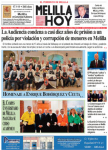 Portada del periódico Melilla Hoy del 30 de septiembre de 2026