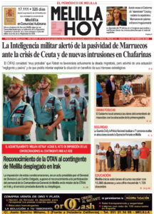 Portada del periódico Melilla Hoy del 10 de septiembre de 2026