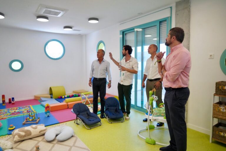 Visita a la escuela infantil Virgen de la Victoria tras su rehabilitación