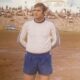 Salvador Balbuena en el campo de fútbol durante su carrera