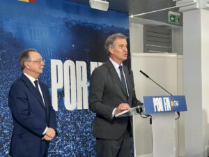 Alberto Núñez Feijóo hablando sobre la Ley de Extranjería en Ceuta