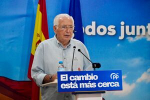 Juan José Imbroda hablando sobre elecciones en Melilla