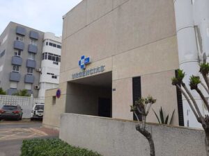 Fachada del edificio de INGESA en Ceuta