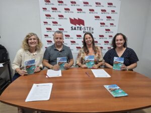 Presentación de la agenda docente por SATE-STEs en Melilla