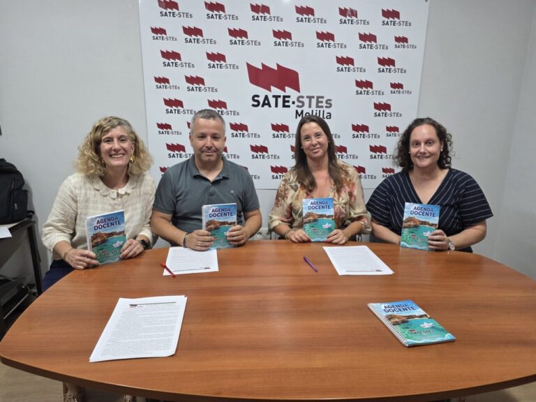Presentación de la agenda docente por SATE-STEs en Melilla